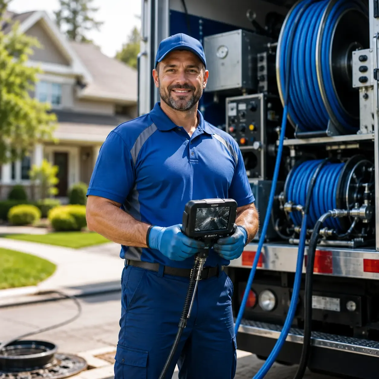 Local outdoor drain cleaning specialists in Florien, LA